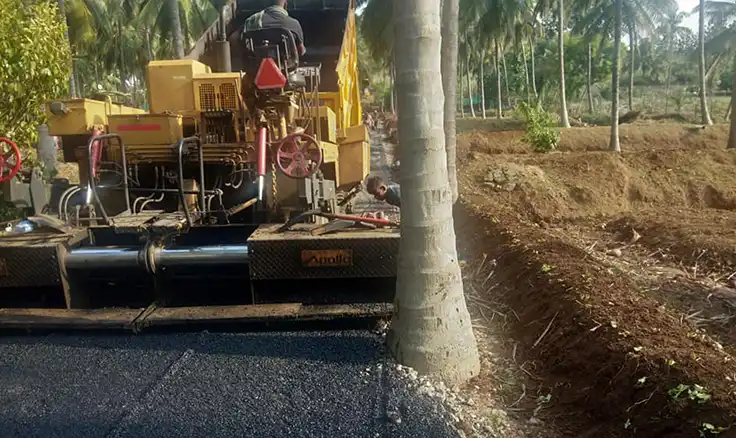 hill roads construction 